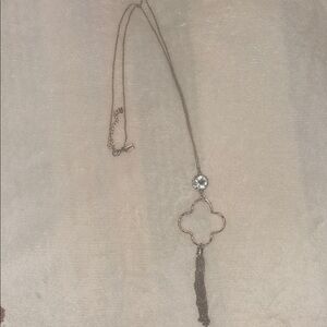 Elegant Silver Pendant Necklace